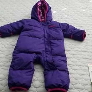 Columbia baby snowsuit